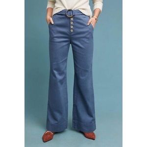 Anthropologie Wide Leg Pants